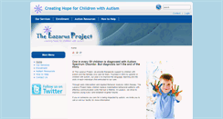 Desktop Screenshot of lazarusprojectmn.org